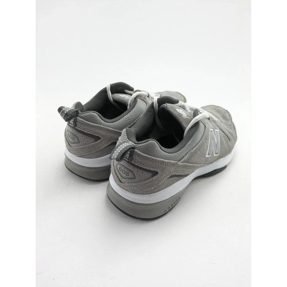 Mens New Balance 608v5 Grey Suede Running Training Shoes MX608UG5 Size 11
